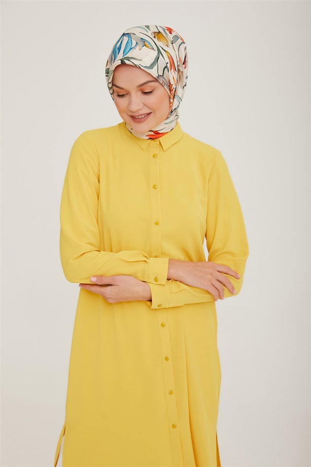  Armine Tunik K22KAH411001 Zencefil