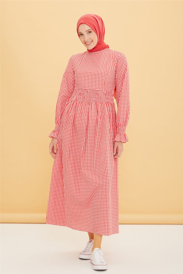 Armine Elbise 22YF3000 Kırmızı