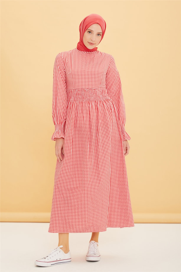 Armine Elbise 22YF3000 Kırmızı