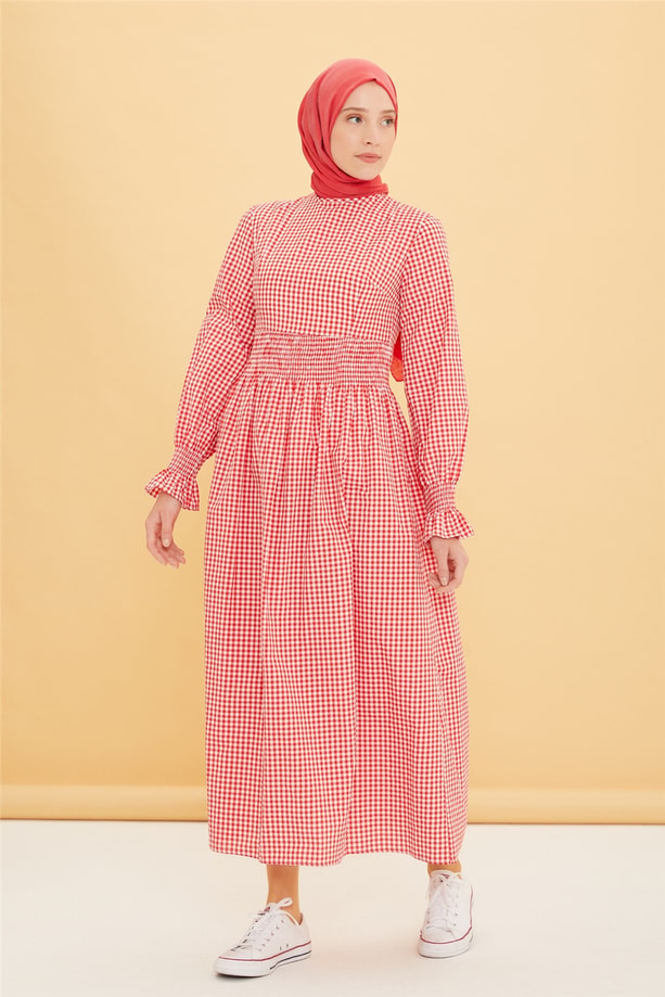 Armine Elbise 22YF3000 Kırmızı