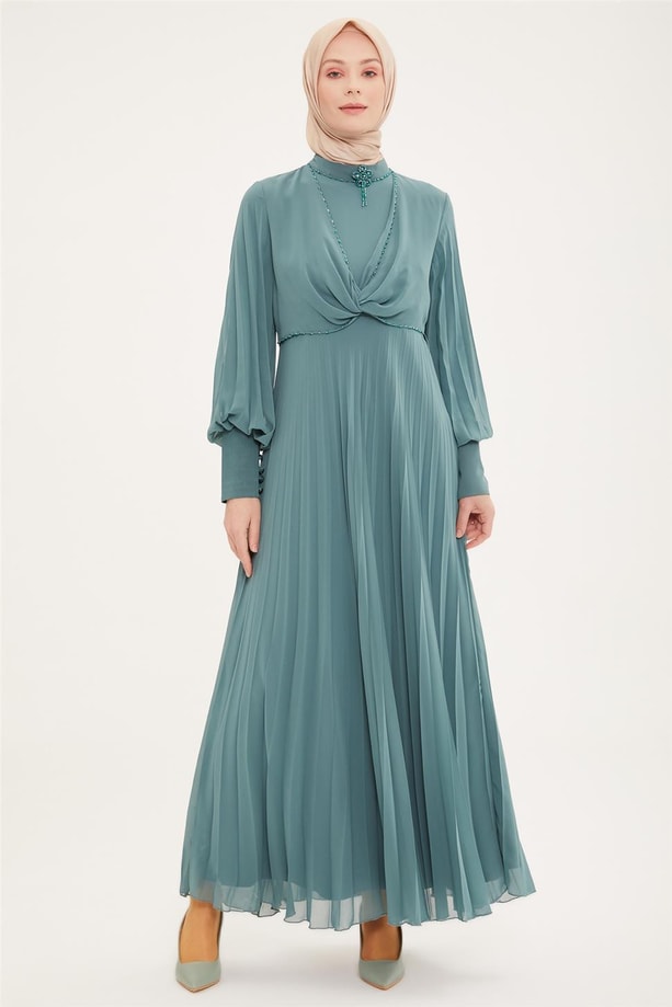 Armine Abiye Elbise 22YD3328 Mint