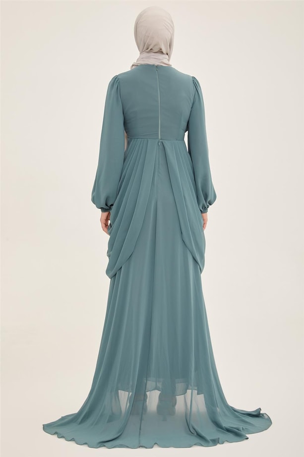 Armine Abiye Elbise 22YD3333 Mint