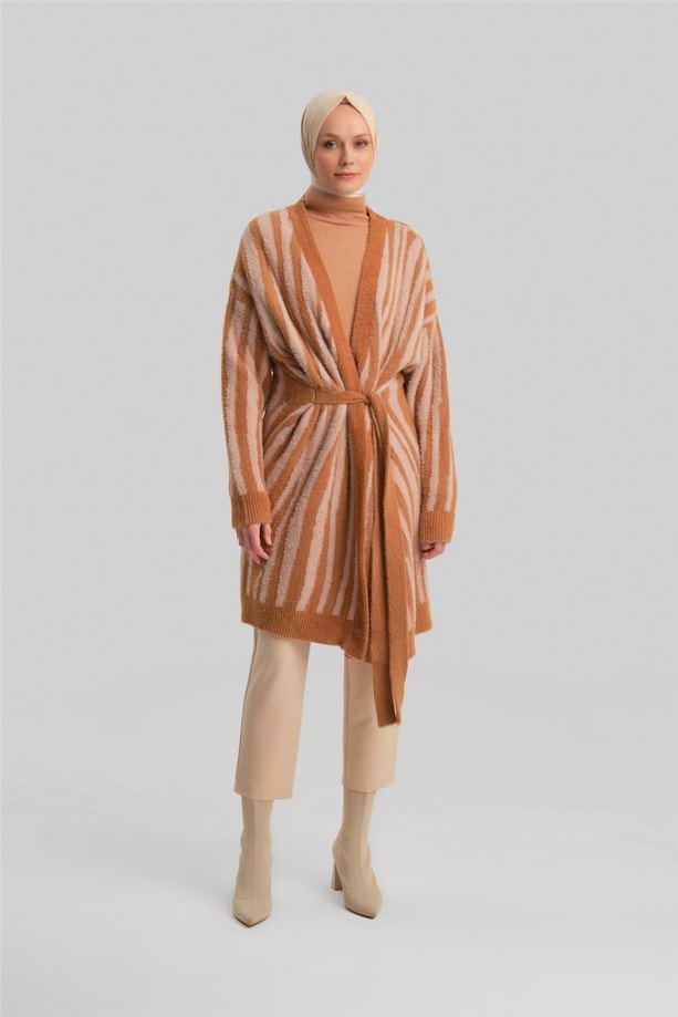 Armine Hırka 23KD2819 Camel