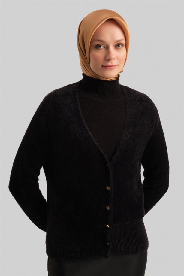 Armine Hırka 23KD2836 Siyah
