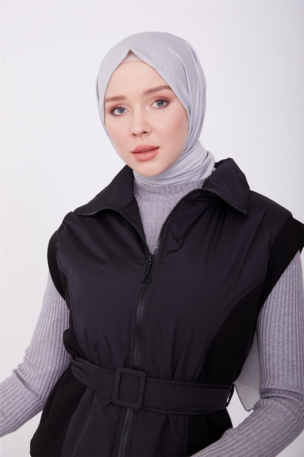 Armine Kaşkorseli Yelek 23K4603 Siyah