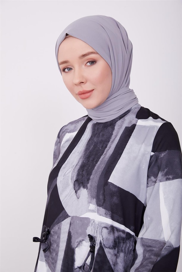 Beli tünelli ayarlanabilen tunik 23K4723 Siyah