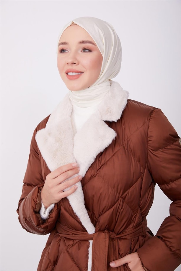 Armine Kapitone 23KD6405 Kahverengi