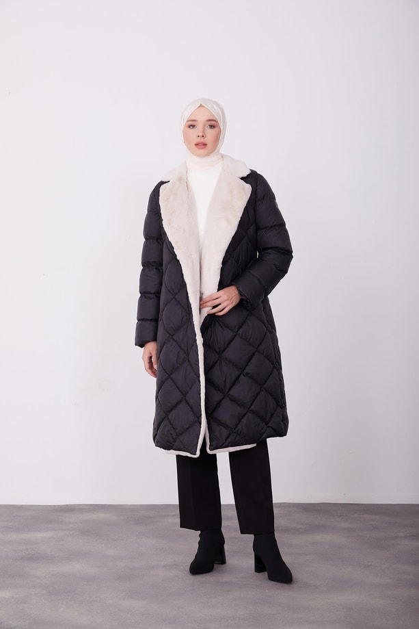 Armine Kapitone 23KD6405 Siyah