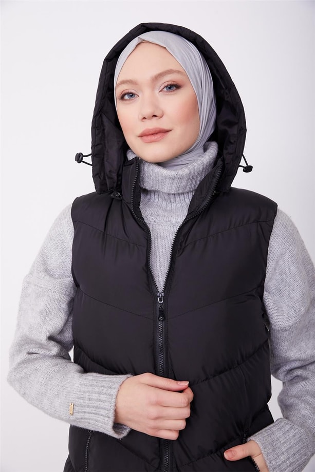 Armine Kapitone 23KD8306 Siyah