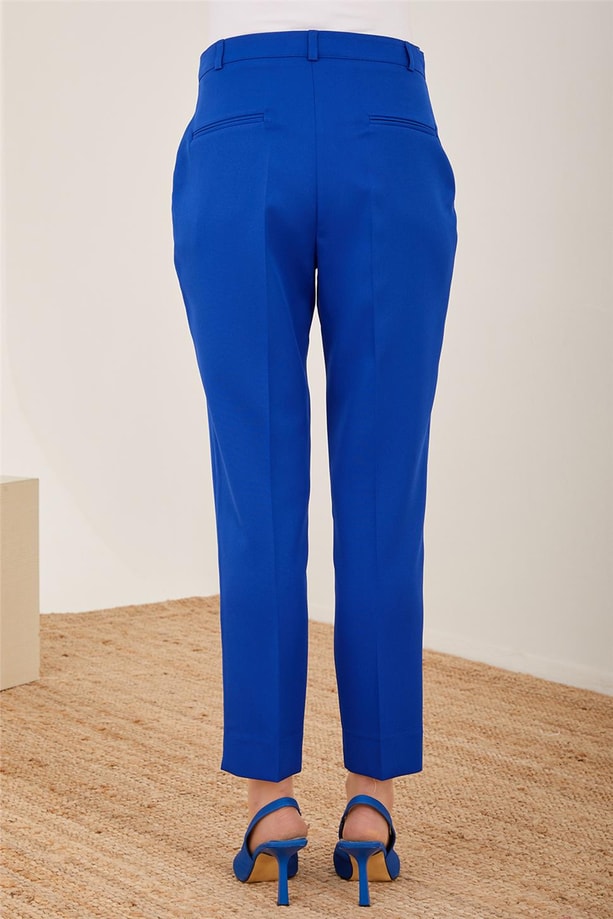 Armine Çift Filetolu Pantolon 23Y2435 Saks