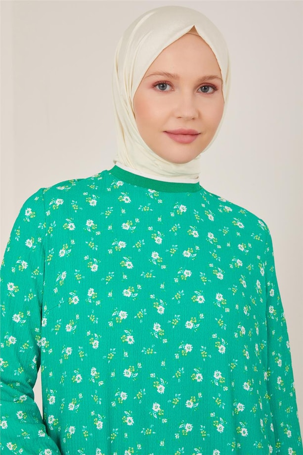 Armine Elbise 23YD2517 Yeşil