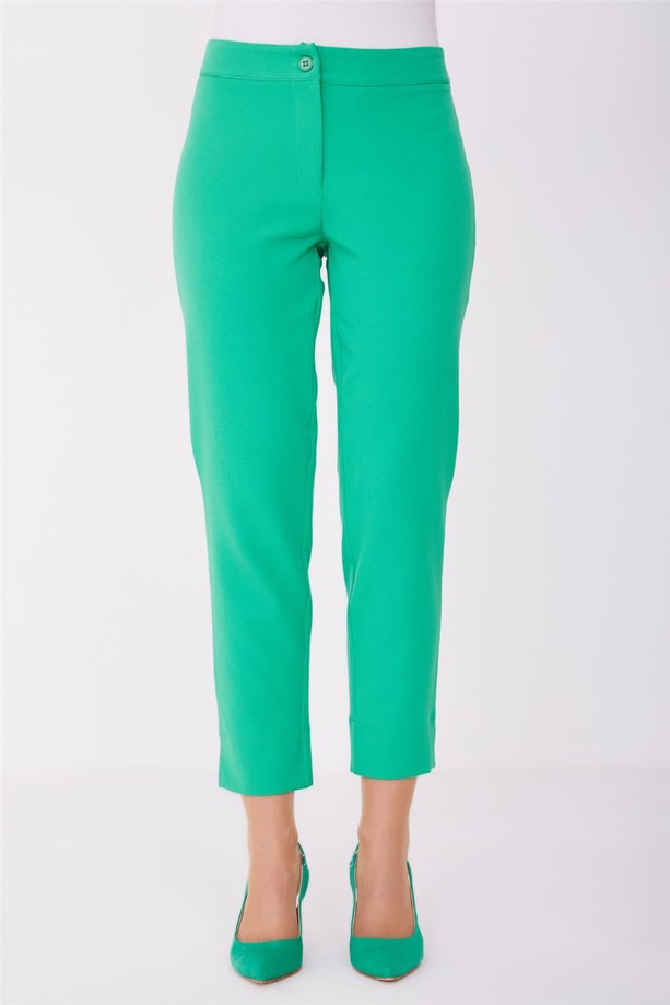  Armine Pantolon 23YD3330 Benetton Yeşili