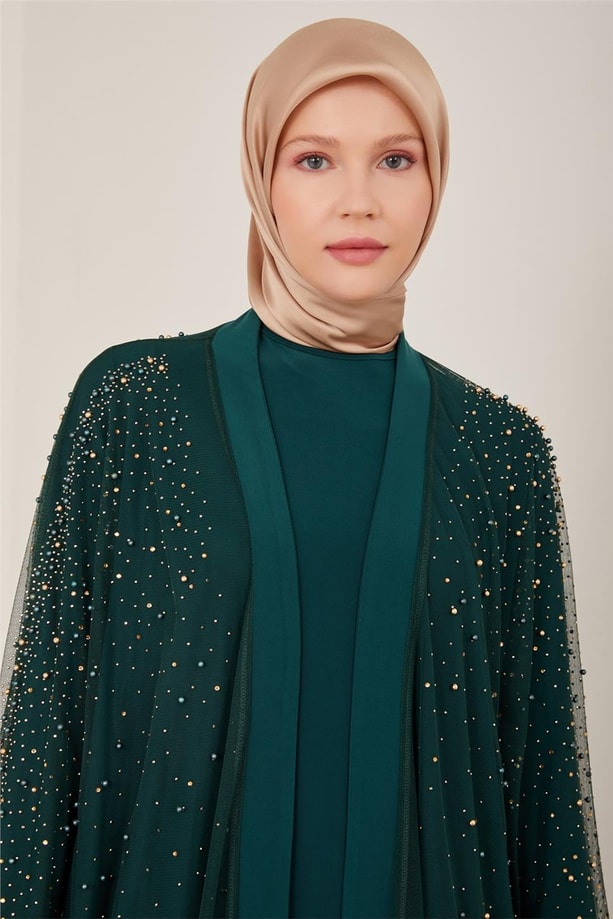 Armine Abiye Elbise 23YD3346 Zümrüt