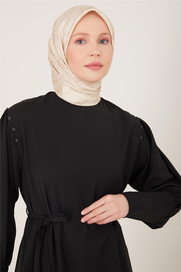 Armine Beli Bağlamalı Bluz 23Y3352 Siyah