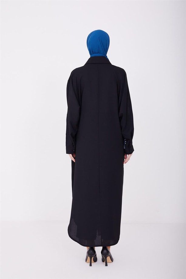 Armine Elbise 23Yd4326 İndigo