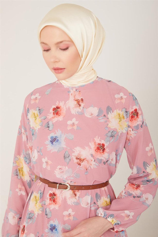 Armine Elbise 23YD4354 Gül