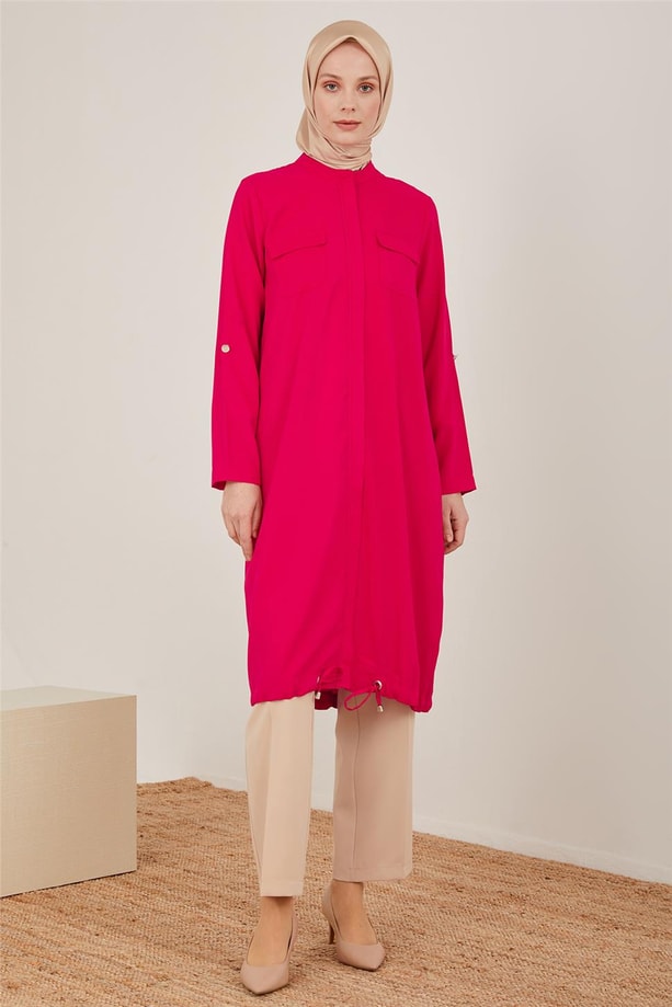 Armine Tunik 23YD4359 Kırmızı