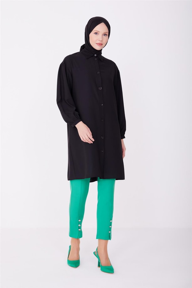 Armine Pantolon 23YD5521 Yeşil