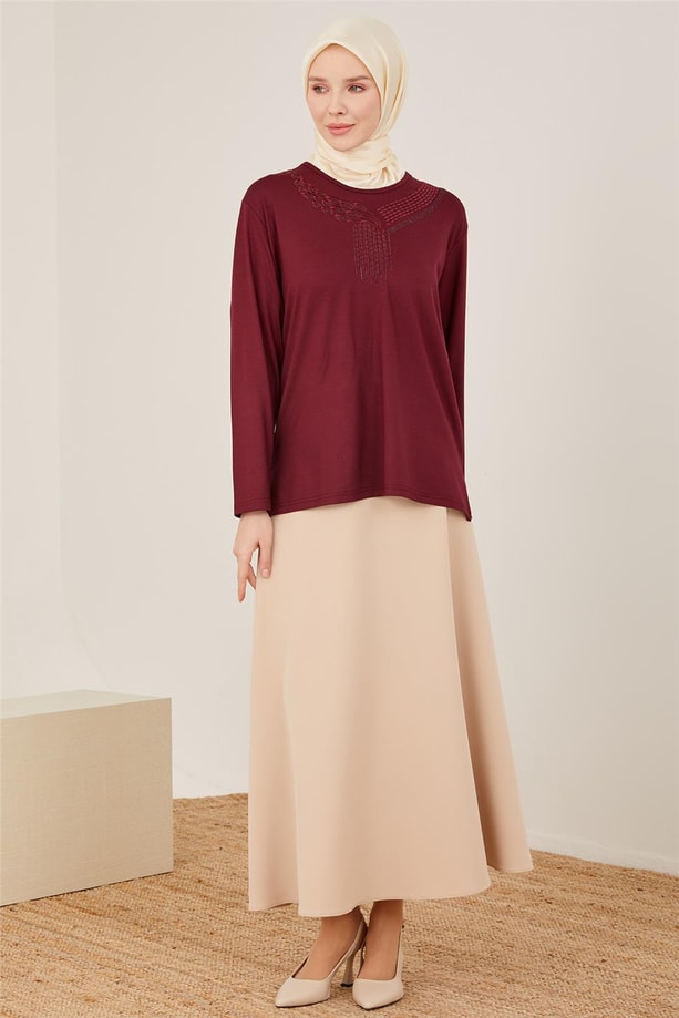 Armine Penye 23YD9023 Vişne