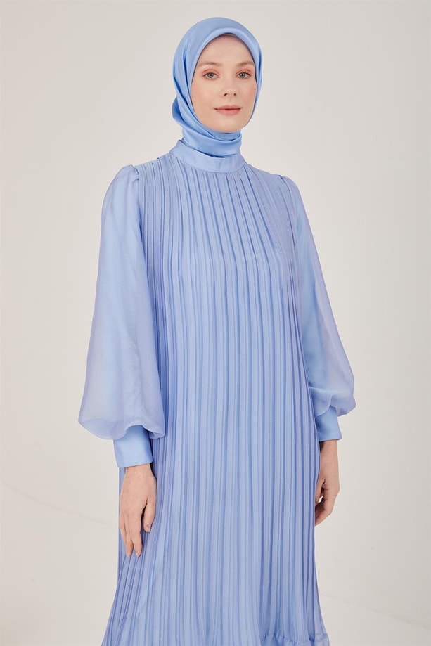 Armine Abiye Elbise 23YD9100 İndigo