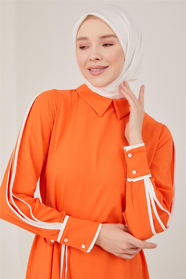 Armine Elbise 23Y9101 Mercan