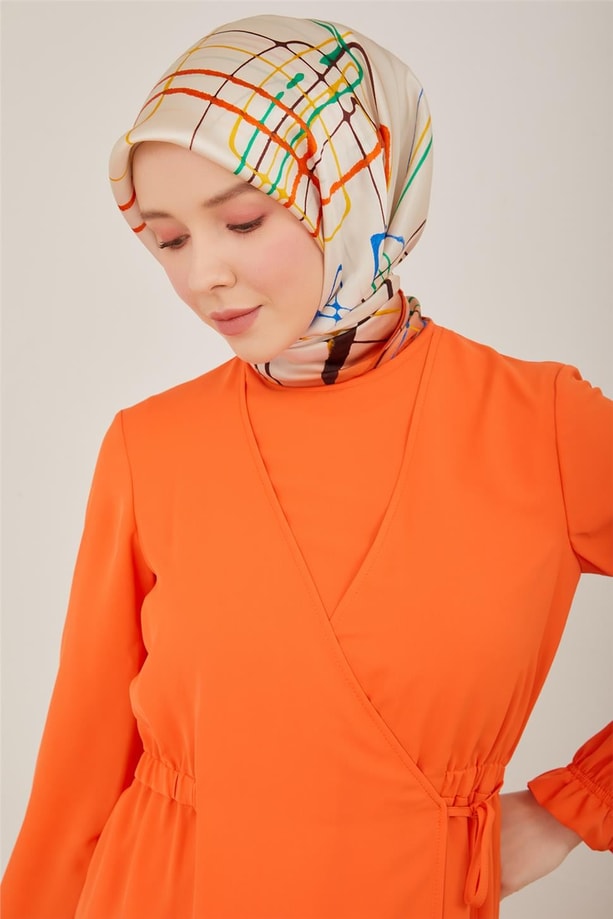 Armine Elbise 23Y9230 Mercan