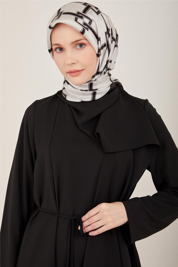 Armine Parçalı Elbise 23Y9603 Siyah