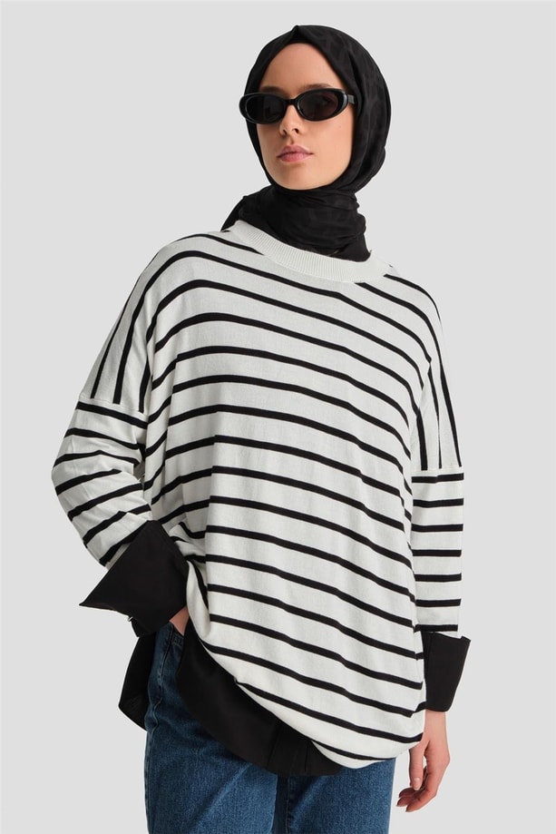 Armine Tunik 24KD2007 Ekru