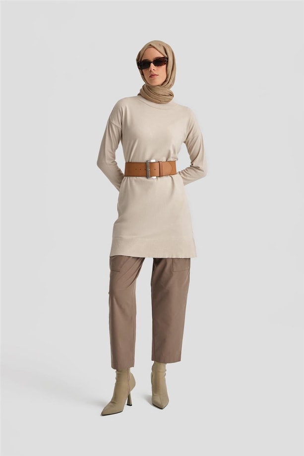Armine Tunik 24KD2401 Taş