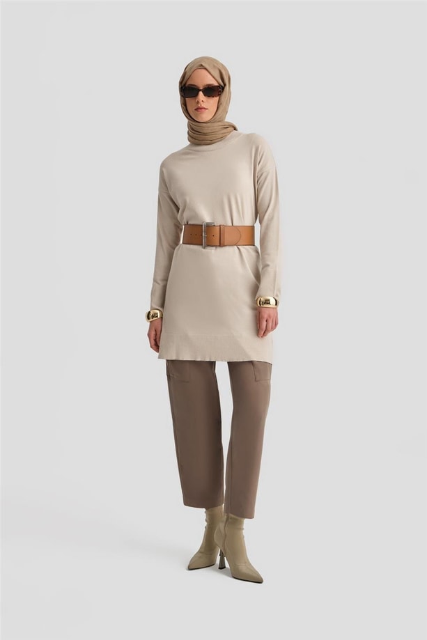 Armine Tunik 24KD2401 Taş