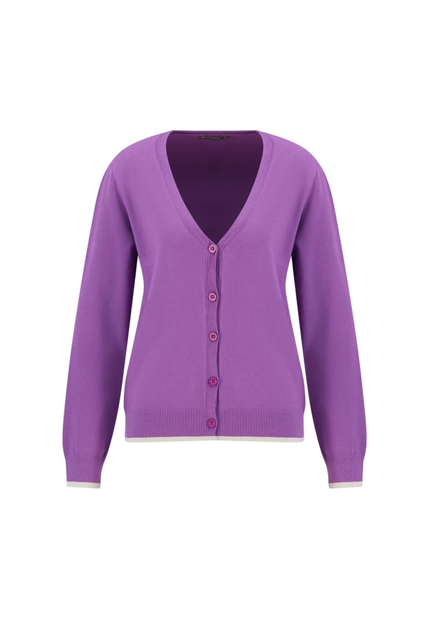 Armine Hırka 24KD2402 Mor