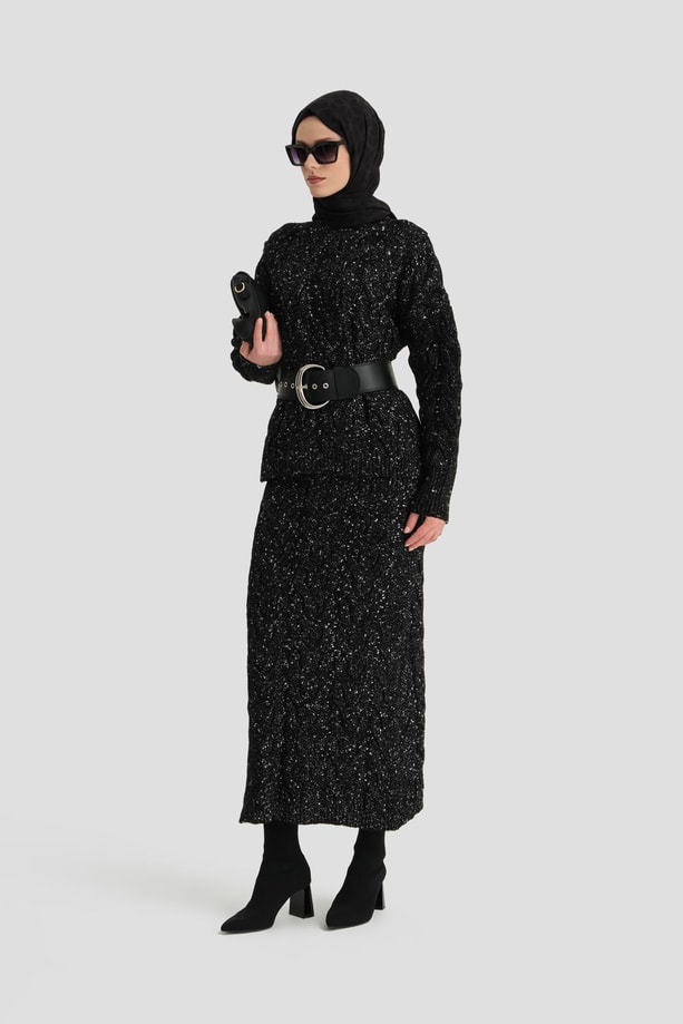 Armine Takım 24KD4207 Siyah