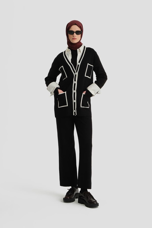 Armine Pantolon Takım 24KD4221 Siyah