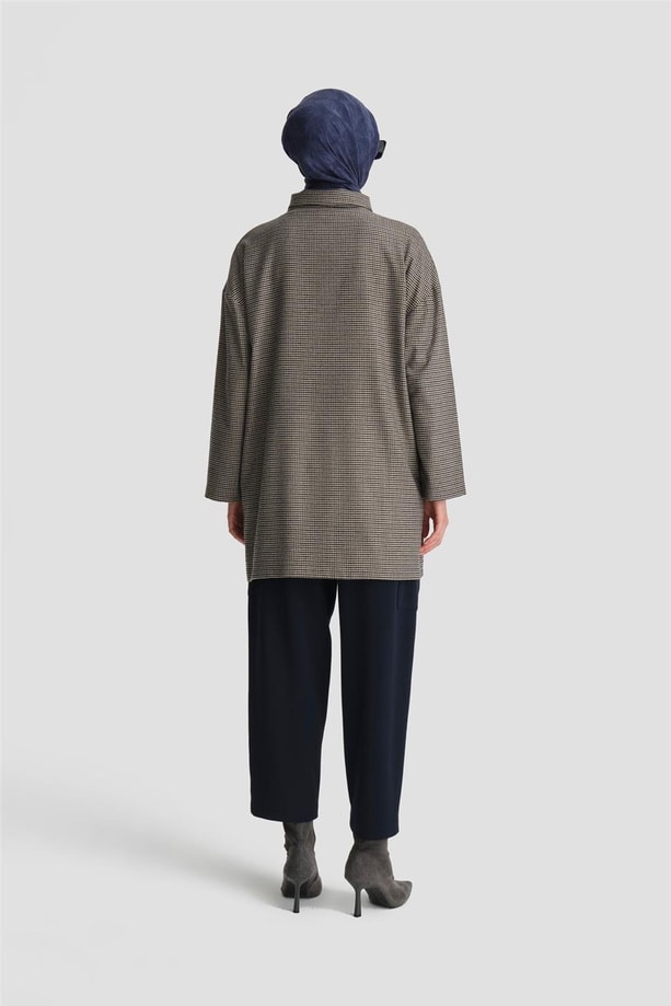 Armine Polo Yaka Tunik 24K4301 Lacivert