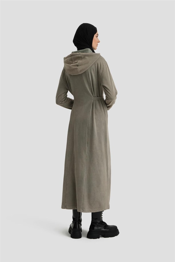 Armine Elbise 24KD6808 Vizon
