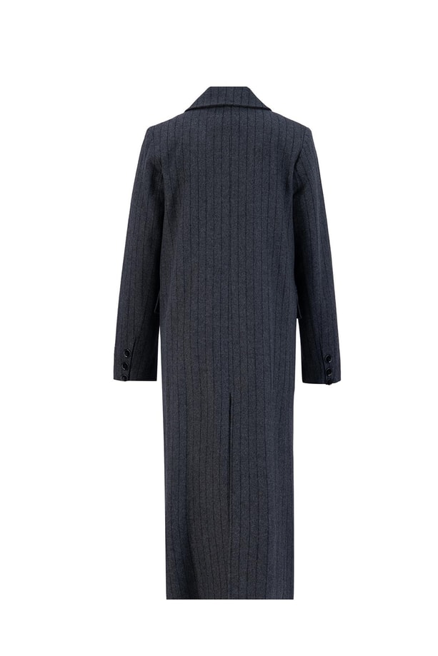 Armine Yün Karışımlı Blazer Kaban 24K7604 Antrasit