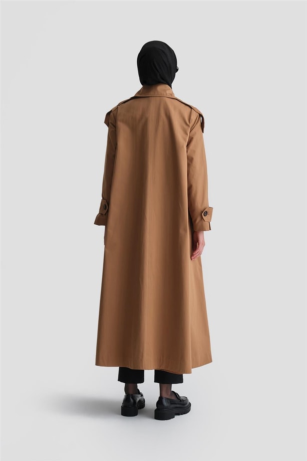 Armine Oversize Pardesü 24K8005 Camel