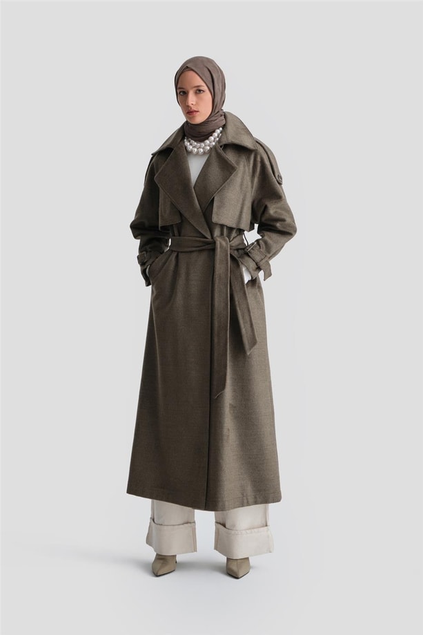 Armine Oversize Manto 24K8101 Vizon
