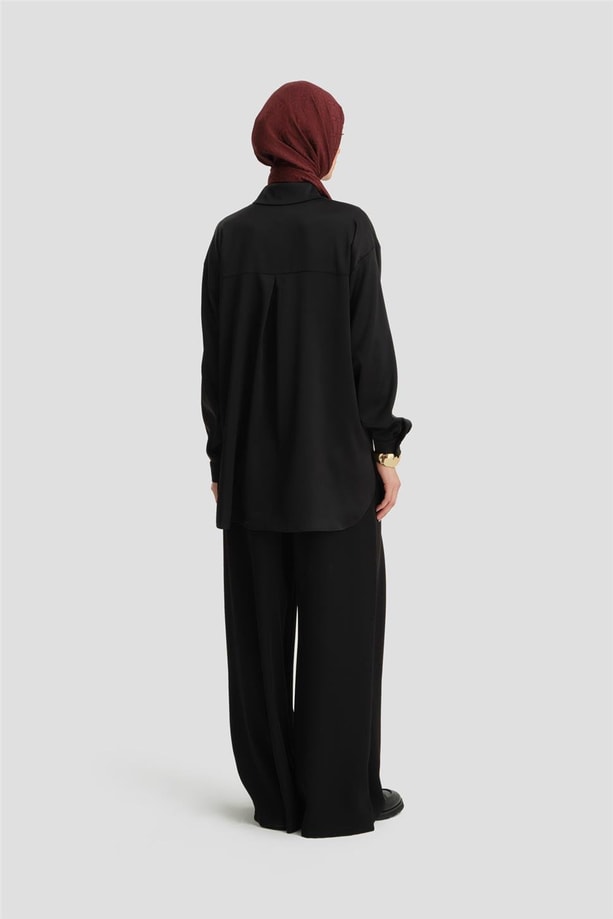 Armine Gömlek 24KD9240 Siyah