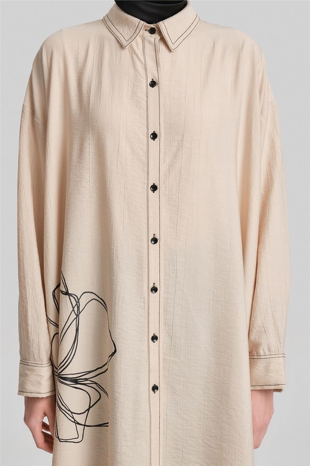 Armine Tunik 24YD2507 Bej