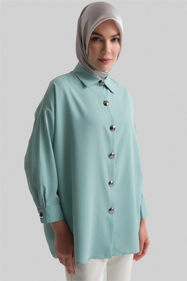 Armine Gömlek 24YD3000 Çağla