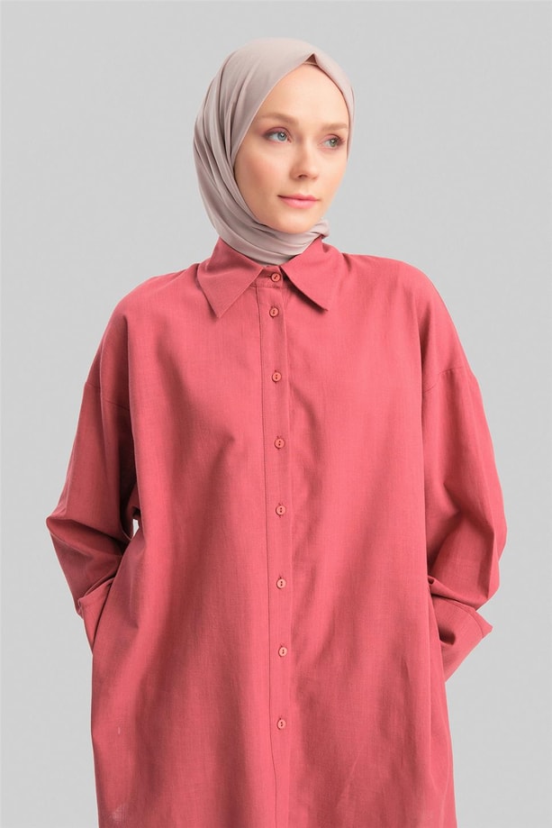 Armine Tunik 24Y4014 Vişne
