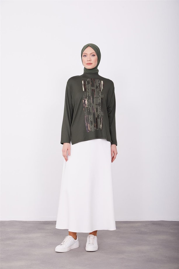 Armine Penye 24YD9004 Haki