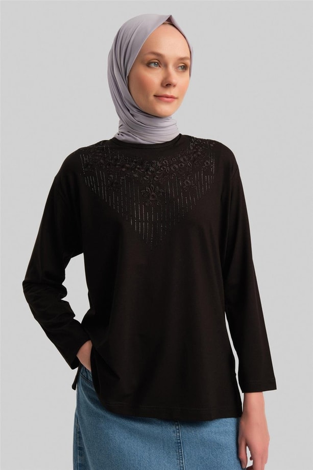 Armine Penye 24YD9017 Siyah