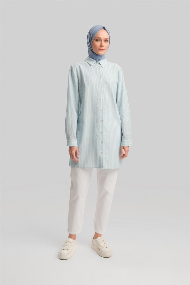 Armine Tunik 24YD9243 Bebe Mavi