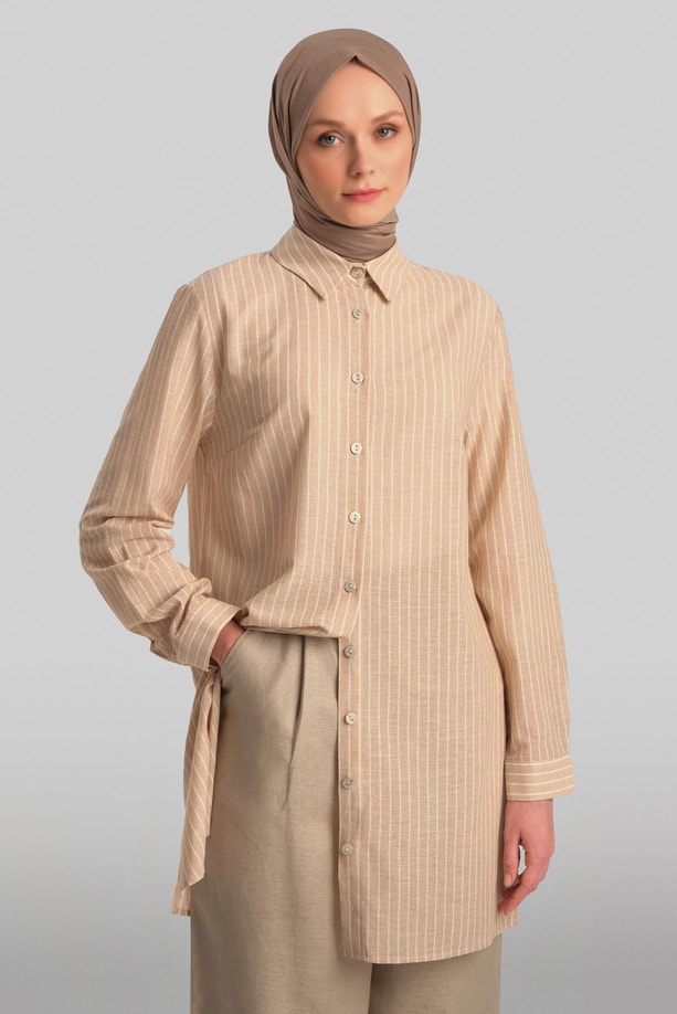 Armine Tunik 24YD9243 Bej