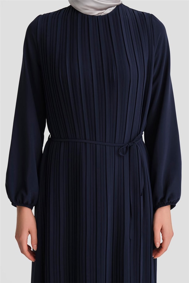 Armine Elbise ORTD9435 Lacivert