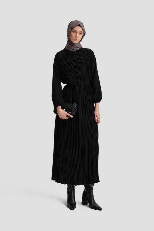 Armine Elbise 24Yd9435 Siyah