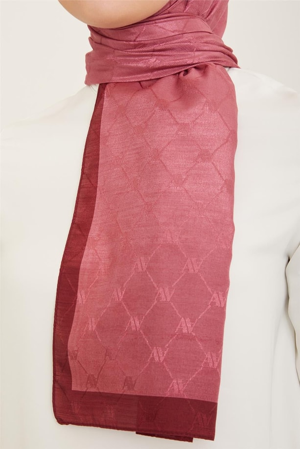 Armine Trend Monogram Şal 2 127
