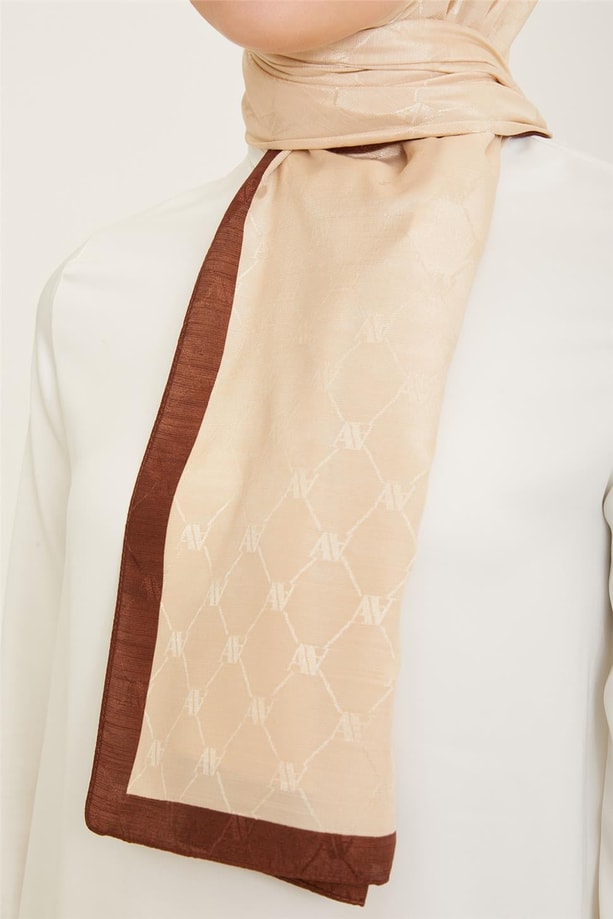 Armine Trend Monogram Şal 2 152